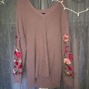 V-neck sweater from American Eagle Outfiters